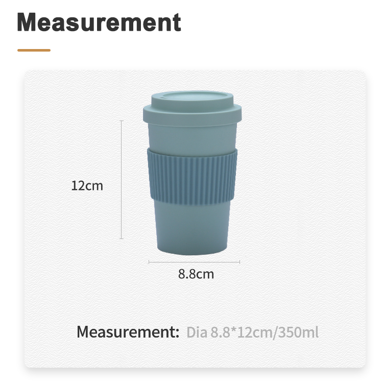 Eco Coffee Cup Tumblers in 100% Compostable PLA